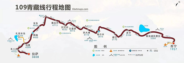 自駕游線路之青藏線